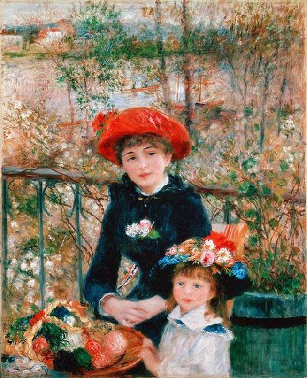 Pierre-Auguste Renoir On the Terrace, China oil painting art